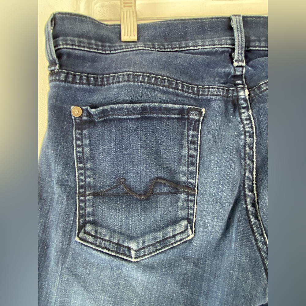 7 for all mankind straight-leg jeans Sz26x32 (sku 113) - Picture 11 of 15